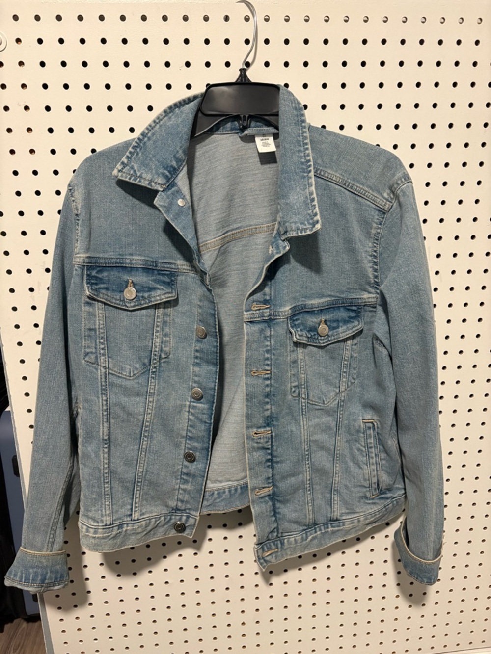 Light Wash Denim Jacket - Classic Trucker Style